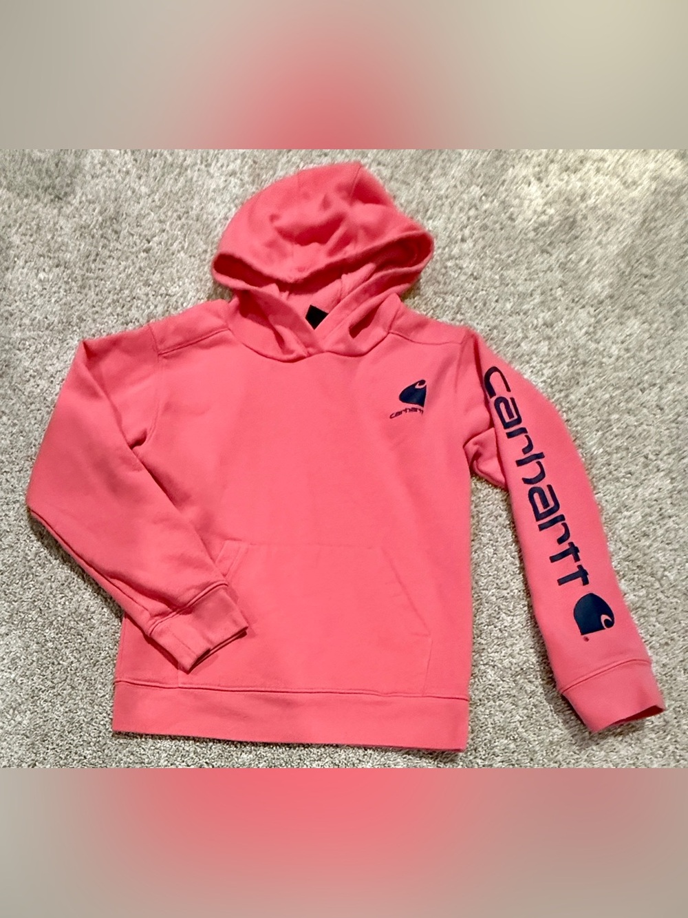 Carhartt Girls Pink Hoodie size XS (7).